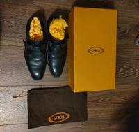 Tod's Herren Lederschuhe in Gr.7 ( 40,5/41)  schwarz mit schnal! Obervieland - Arsten Vorschau