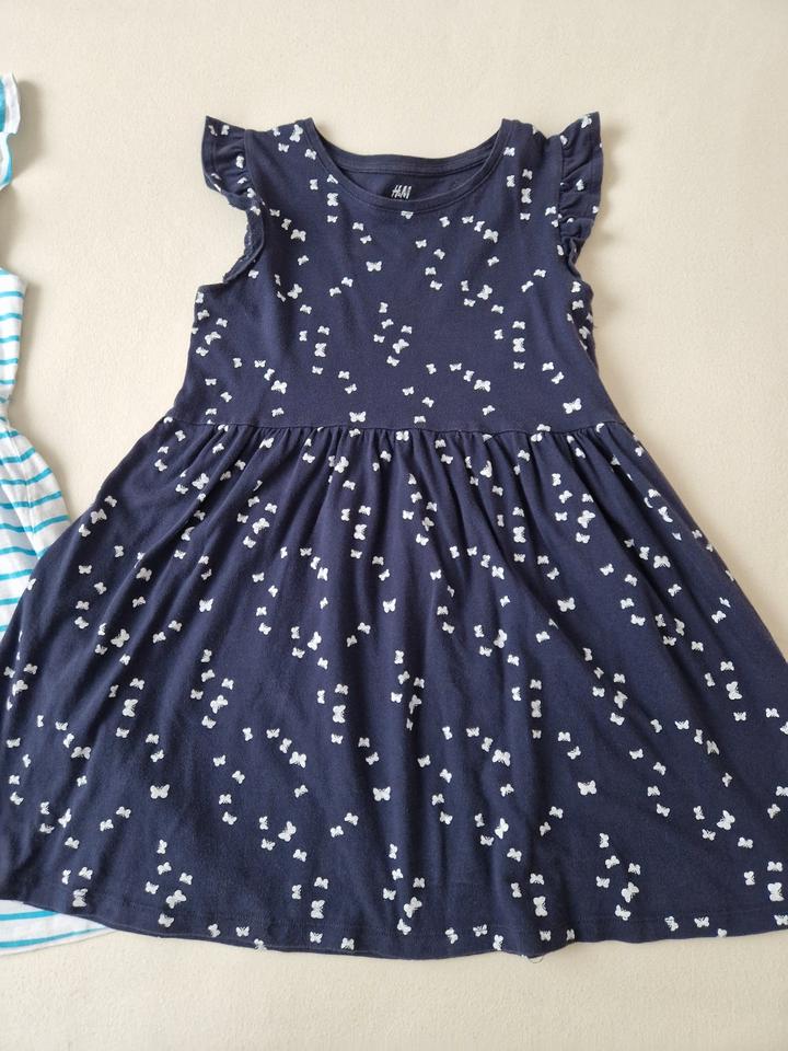 H&M Set 2 Sommerkleider Jerseykleider Biobaumwolle Gr. 134/140 in Centrum