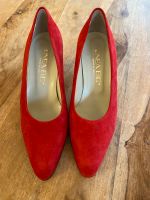 NEU Pumps rot made in italy Pumps LINEA BIG  Leder Pumps 39 Frankfurt am Main - Sachsenhausen Vorschau