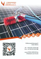 Reinigung von Photovoltaik-/Solaranlagen vom Meisterbetrieb Berlin - Köpenick Vorschau