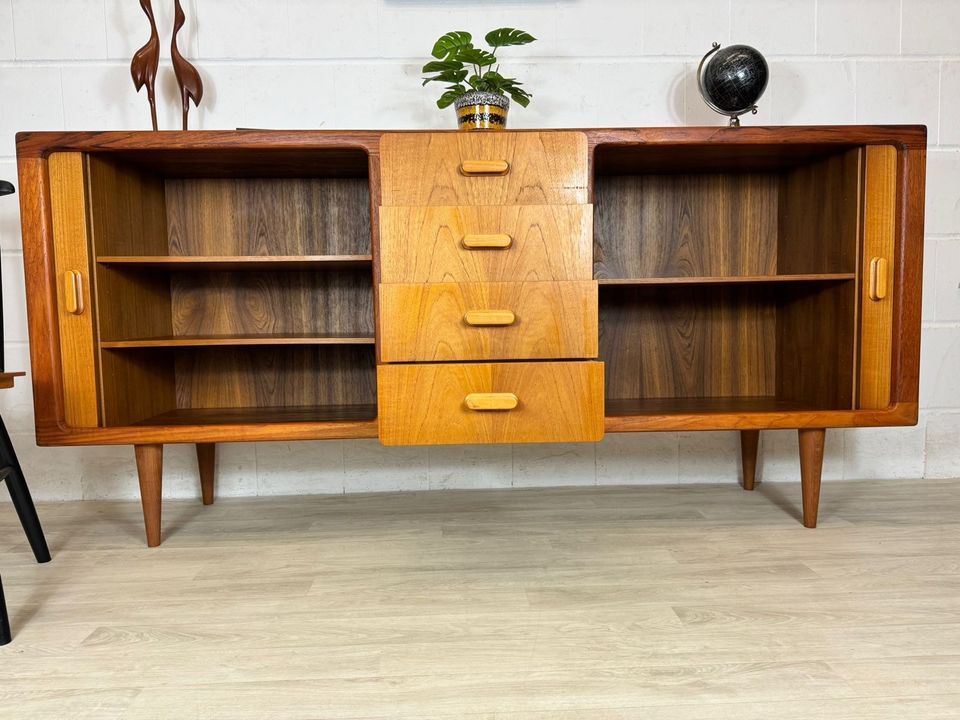 Vintage Teak Sideboard Highboard SILKEBORG 70ER DANISH in Delmenhorst