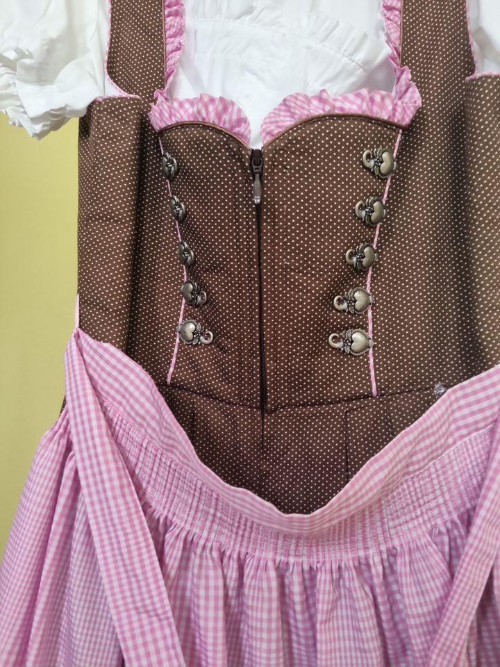 Komplettes Dirndl Krüger Madl Gr. 38 Bluse und Schürze in Bad Homburg