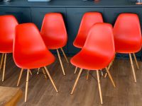 6 original Vitra - Eames Plastic DSW Stühle in orange Baden-Württemberg - Bühl Vorschau