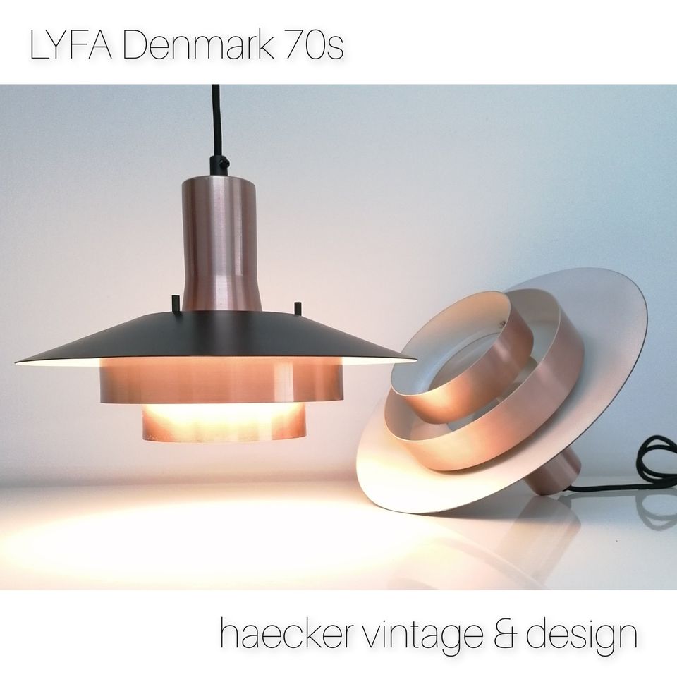 Lampe Dänemark  danish design 70er zu  poulsen fog morup lyfa in Berlin