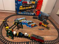 Lego City Eisenbahn gelber Güterzug 7939 + extra schienen 7499 Dresden - Prohlis-Nord Vorschau