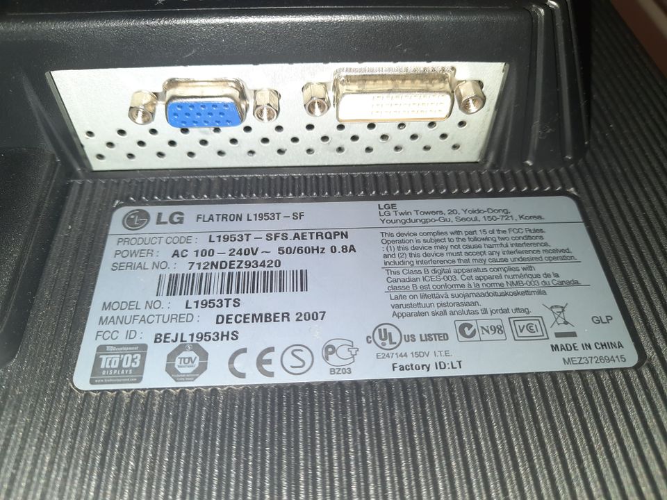LG Monitor Flatron L1953T in Berlin