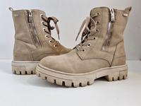Halbstiefel beige Tom Tailor Gr.35 wenig getragen Nordrhein-Westfalen - Bergisch Gladbach Vorschau