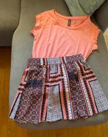 Minirock Only M und Shirt multiblu Gr.40 Kombi Bayern - Arnstorf Vorschau