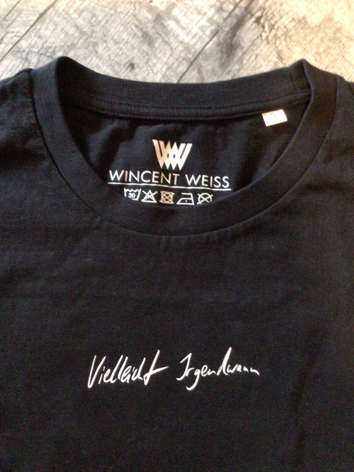 Shirt Wincent Weiss Vielleicht irgendwann S signiert Autogramm in Edingen-Neckarhausen