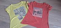 Edc Esprit 2 T-Shirts Sommer Foto Motive Gr. S gelb koralle Rheinland-Pfalz - Petersberg Vorschau