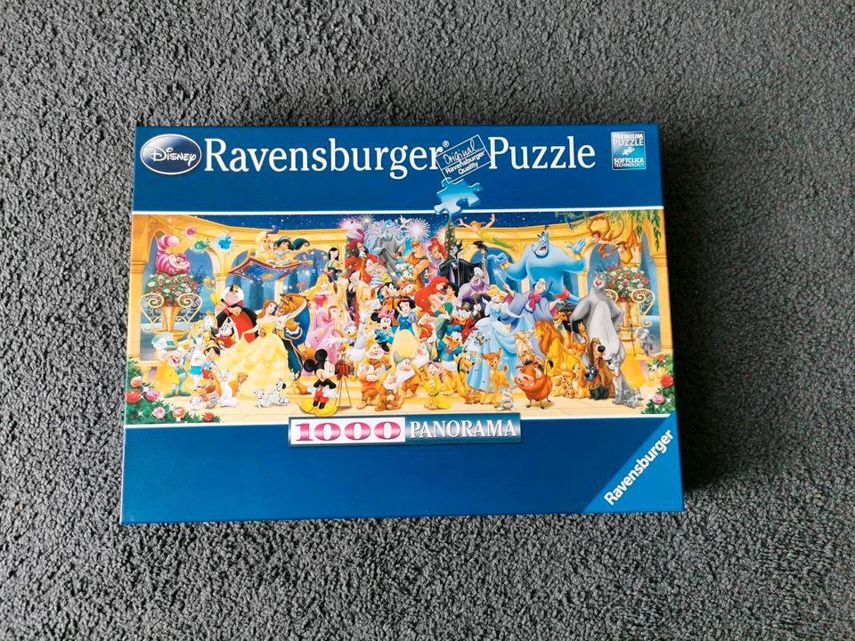 Ravensburger Puzzle 1000 Teile Panorama Disney in Altenberg Sachs