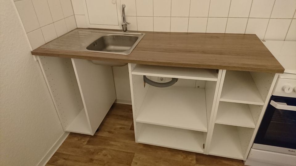 IKEA Küche Küchenzeile ohne Fronten Metod Utrusta Ekbacken Fyndig in Berlin