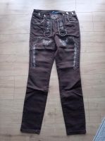 Jeans Arizona in Trachtenstyle Gr. 40 braun Bayern - Steinfeld a. Main Vorschau