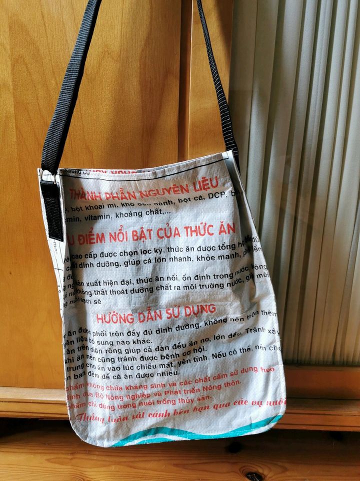 Neu Handmade Shopperbag Tasche recycelter Reissack in Brandenburg - Potsdam