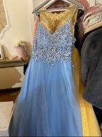 Abendkleid Ballkleid Abschlussfeier Hochzeit Abiball blau 38 Bayern - Würzburg Vorschau