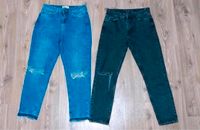 2x mom Jeans bershka gr. 34  XS Duisburg - Rheinhausen Vorschau