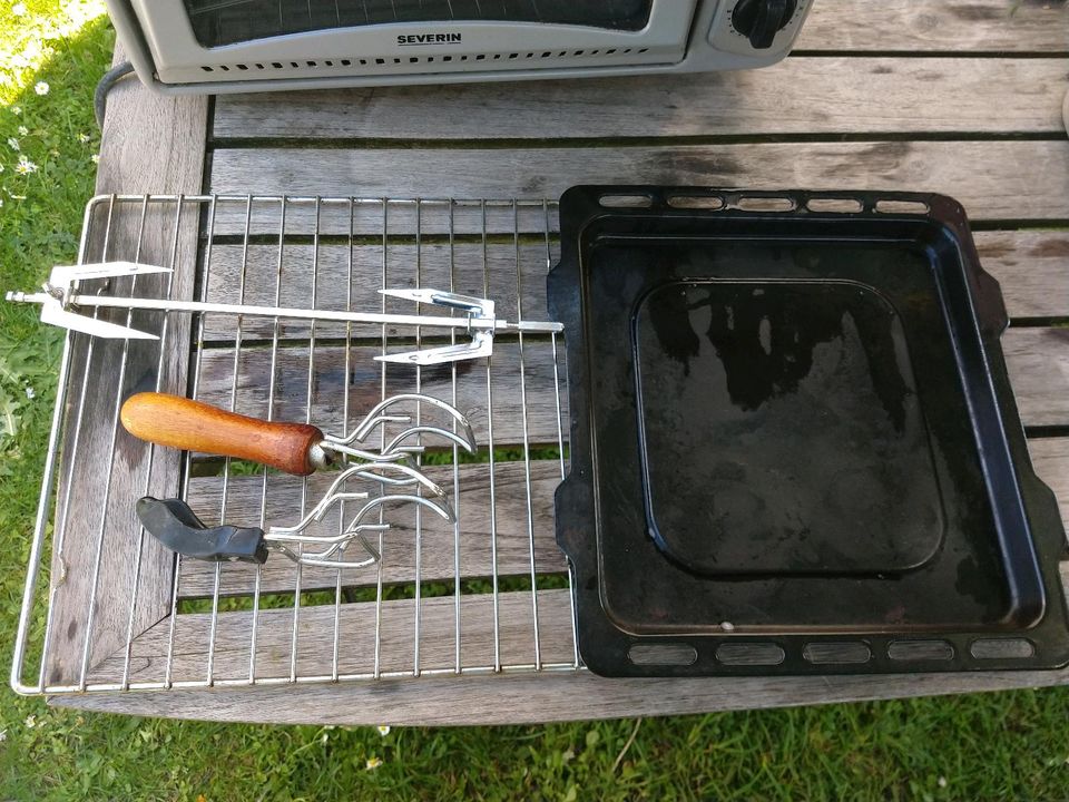 Severin Toasthofen, Minibackofen, Pizzaofen mit Pizzastein in Elsdorf