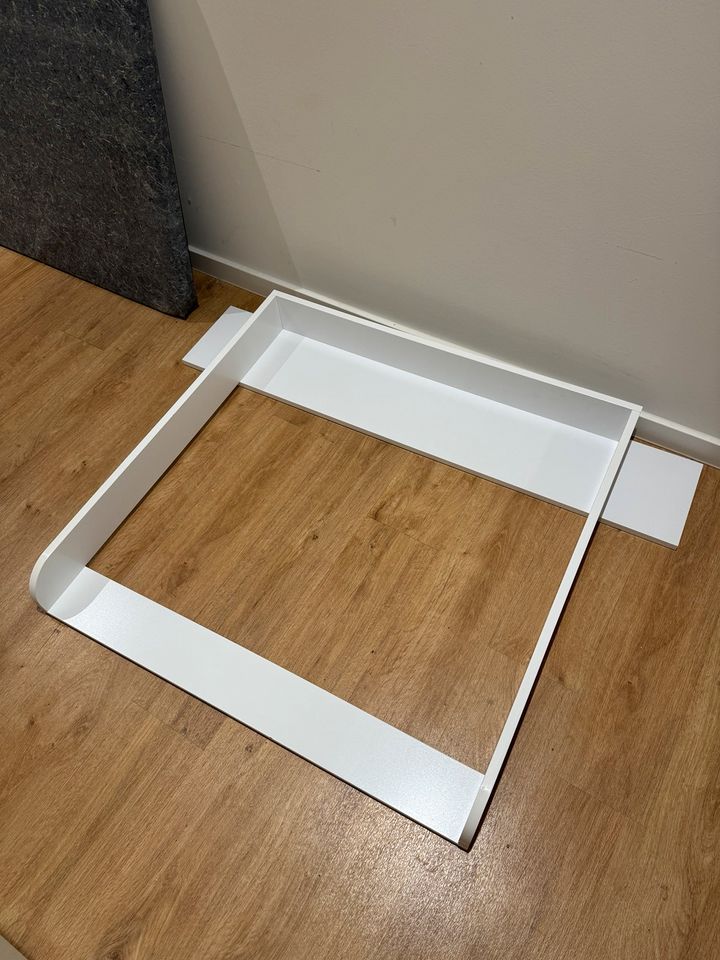 Wickelaufsatz für IKEA Hemnes - Lijan mit 108 cm Blende, weiß in Mahlow