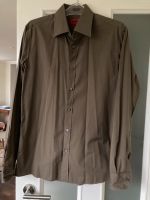 Hemd Oberhemd slim fit Männer Hugo Boss Größe M Khaki Herzogtum Lauenburg - Schönberg Vorschau