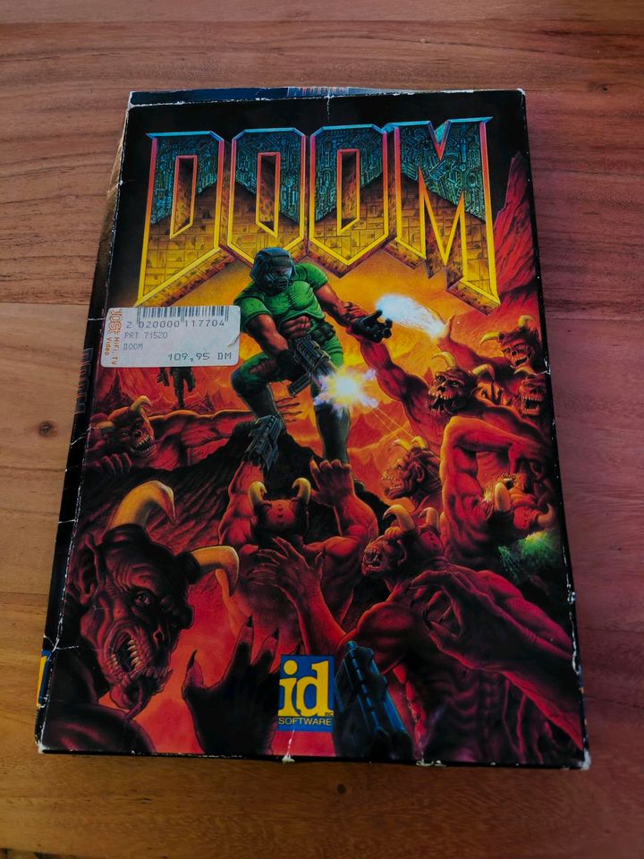 Rarität Sammler Doom 1 I für PC 3,5" Disketten id-software MS DOS in Östringen