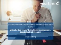 Mitarbeiter (m/w/d) im Rechnungswesen, Spezialgebiet Steuern | St Brandenburg - Strausberg Vorschau