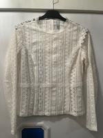 Neues Amisu Langarmshirt, weiss, Größe M Saarland - Schwalbach Vorschau