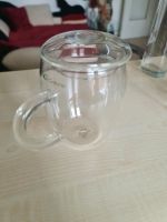Creano Teeglas Kaffeeglas Glas mit Deckel Baden-Württemberg - Karlsruhe Vorschau