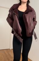 Schaffellmantel jacket Zara Kr. München - Haar Vorschau