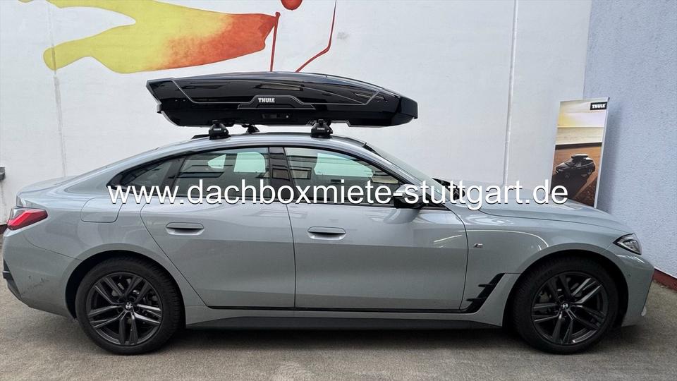 Thule Dachbox Dachträger Miete Leihen Vermietung Verleih Skibox in Stuttgart