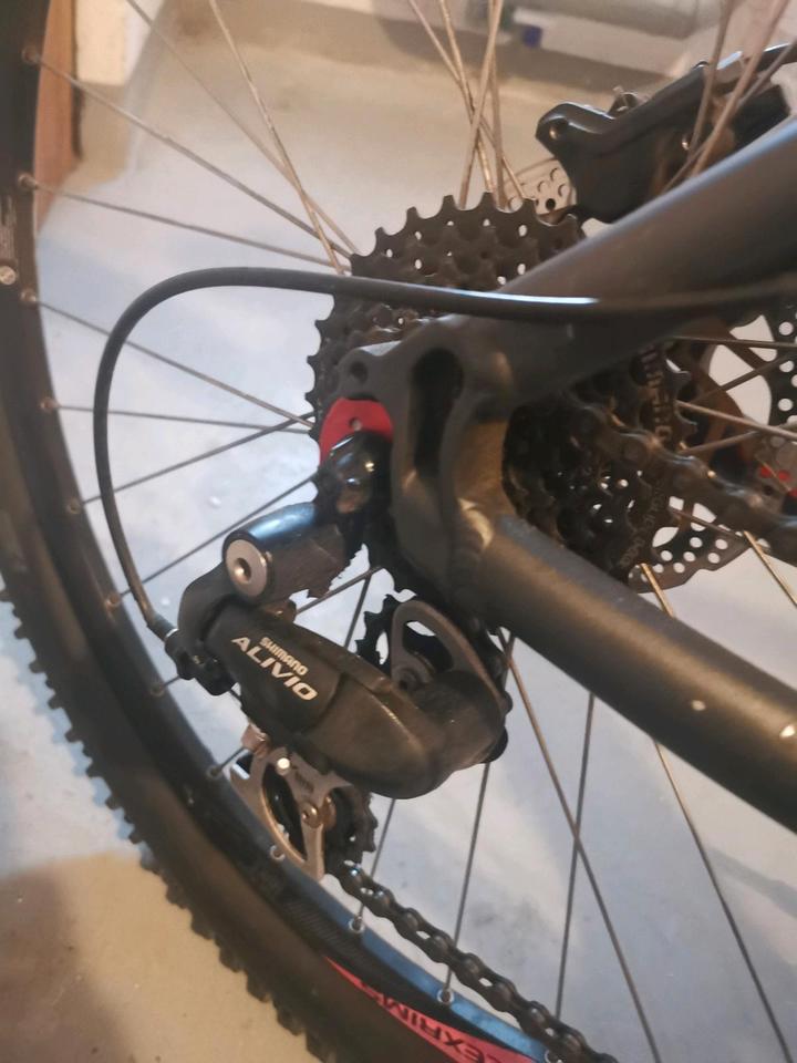Cube Aim Disc Mountainbike 26 Zoll Schwarz Rot Herren Fahrrad in Hamburg
