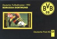 Erinnerungskarte „Fussballmeister 1995“  Borussia Dortmund Rheinland-Pfalz - Irmenach Vorschau