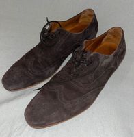 Halbschuhe Geox Größe 44 Wildleder braun Wandsbek - Hamburg Sasel Vorschau