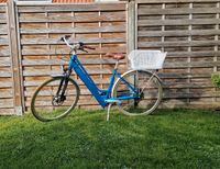 E-Bike - Allegro Invisible City Light blau (Retro) inkl. Korb Baden-Württemberg - Bissingen an der Teck Vorschau