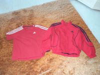 Adidas Set, rot, T-Shirt, Jacke, 110. 116 Baden-Württemberg - Ketsch Vorschau