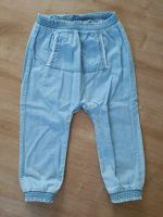 Leichte Sommerjeans Hose hellblau mit Spitze Gr. 92 TOP!!! Wandsbek - Hamburg Sasel Vorschau