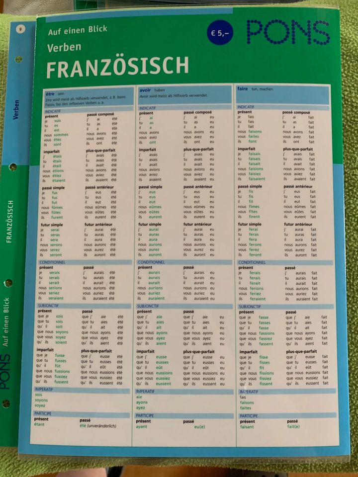 Auf einem Blick Pons Deutsch und Französisch NEU, bitte Lesen ! in Pegnitz