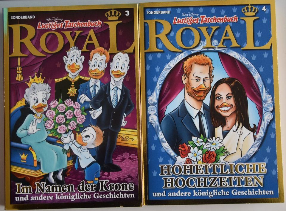 Lustiges Taschenbuch "Royal", Nr. 1; 2; 3; 4; 5; 6 in Kiel
