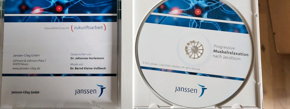 Progressive Muskelrelaxation nach Jacobson CD in Starnberg