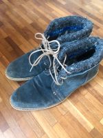 Bugatti Winterschuhe Leder 43 1/3 Graublau Bayern - Hohenroth bei Bad Neustadt a d Saale Vorschau