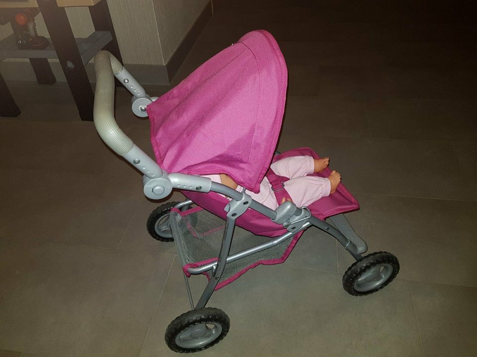 Knorrtoys Puppen Buggy inkl Puppe in Uder