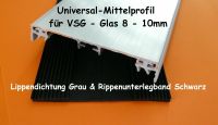 Alu-Verlege- Mittelprofil 60mm Breit für VSG- Glas 8-10mm 10,15 € Nordrhein-Westfalen - Olfen Vorschau