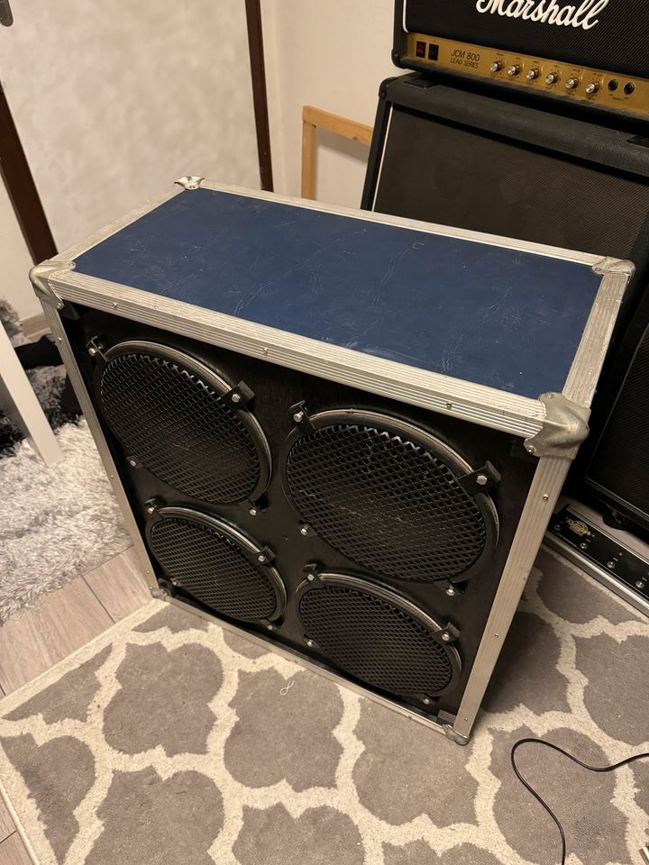 TAUSCHE Gitarrenbox 4x12 Road Ready Leerbox Cab Oversize Box in Uslar