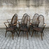 Ercol 365 Quaker Windsor Stühle, 1960er Jahre Vintage 6 St. München - Maxvorstadt Vorschau