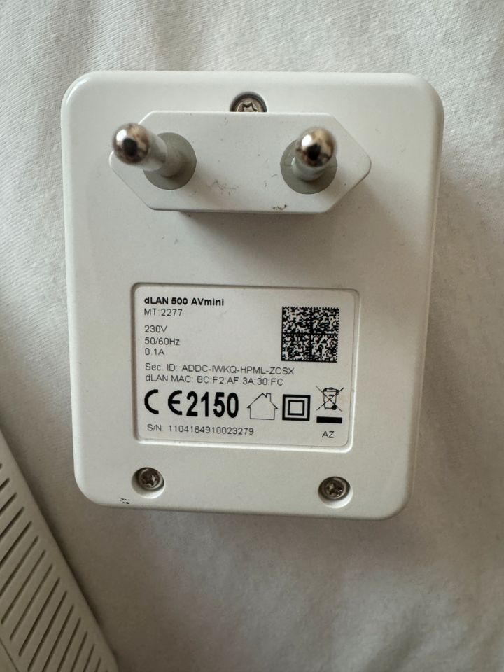 2x Devolo dLAN 500 WiFi Powerline Adapter mit dlan 500 in München