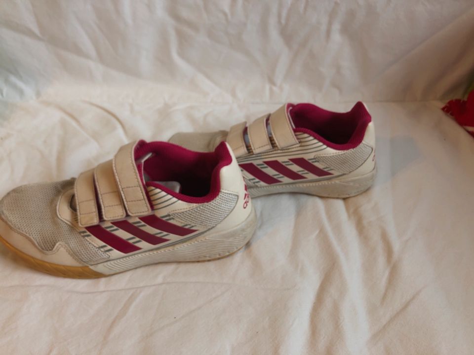 Adidas Hallenturnschuhe mit Klett Gr. 37,5 in Essen