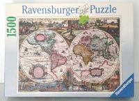 Ravensburger Puzzle Historische Weltkarte, 1500 Teile Dresden - Laubegast Vorschau