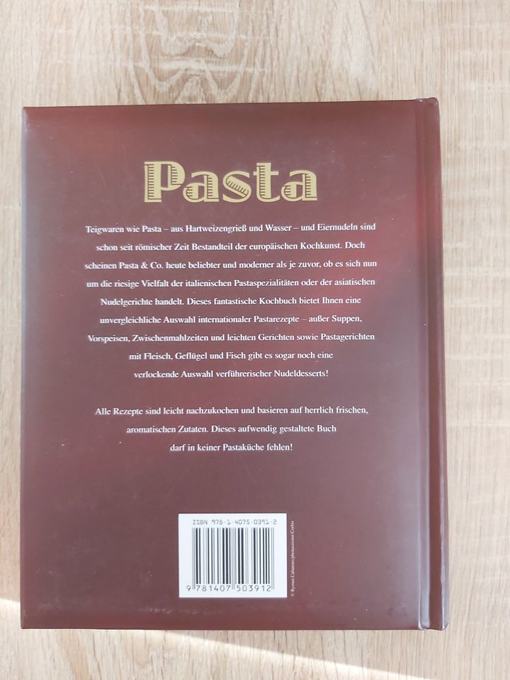 NEU⚡ Pasta Kochbuch Pasta für 2 Pastagerichte Rezeptbuch in Bovenden