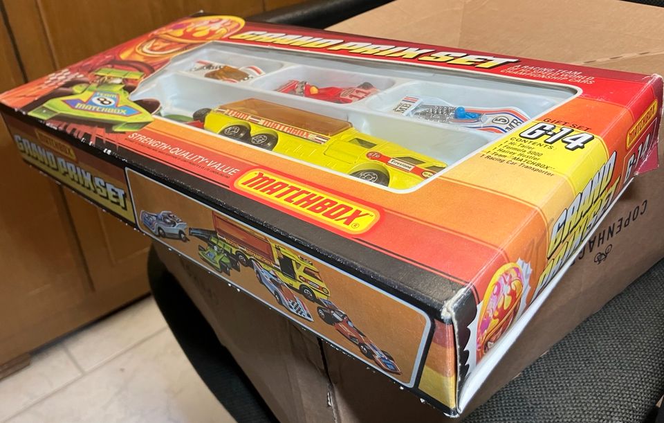 Matchbox Superfast G-14 Grand Prix Set in original Box in Erkelenz