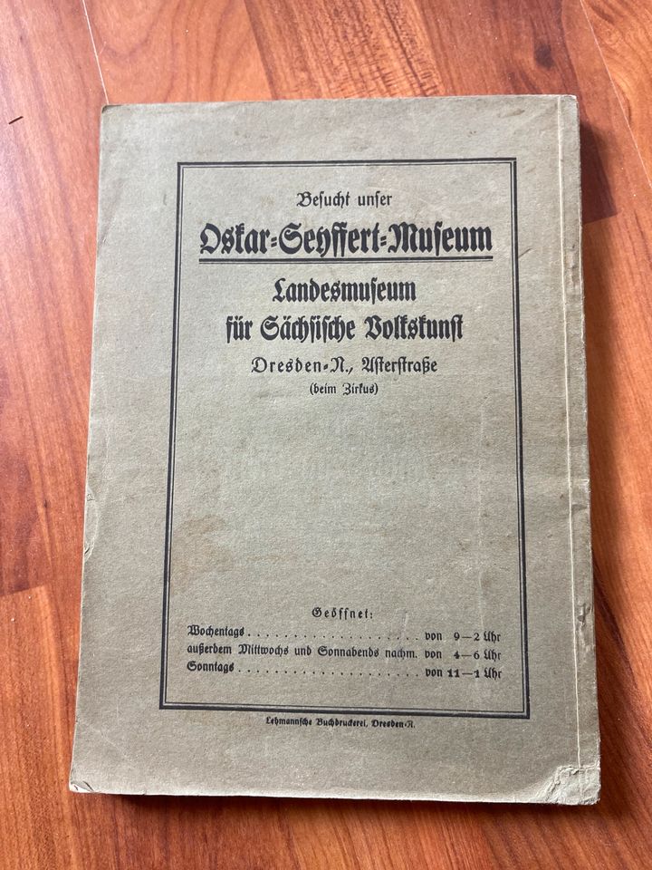 Buch antik Landesverein sächsischer Heimatschutz 1929 Geschichte in Meißen