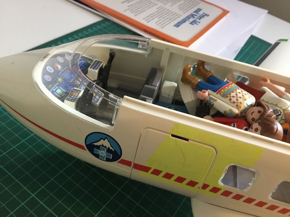 Playmobil Rettungsflugzeug/ Bergrettung in Sottrum